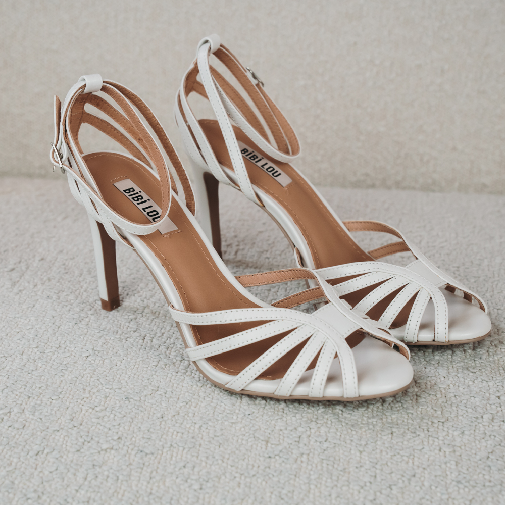 BIBI LOU PEEPTOE | WHITE