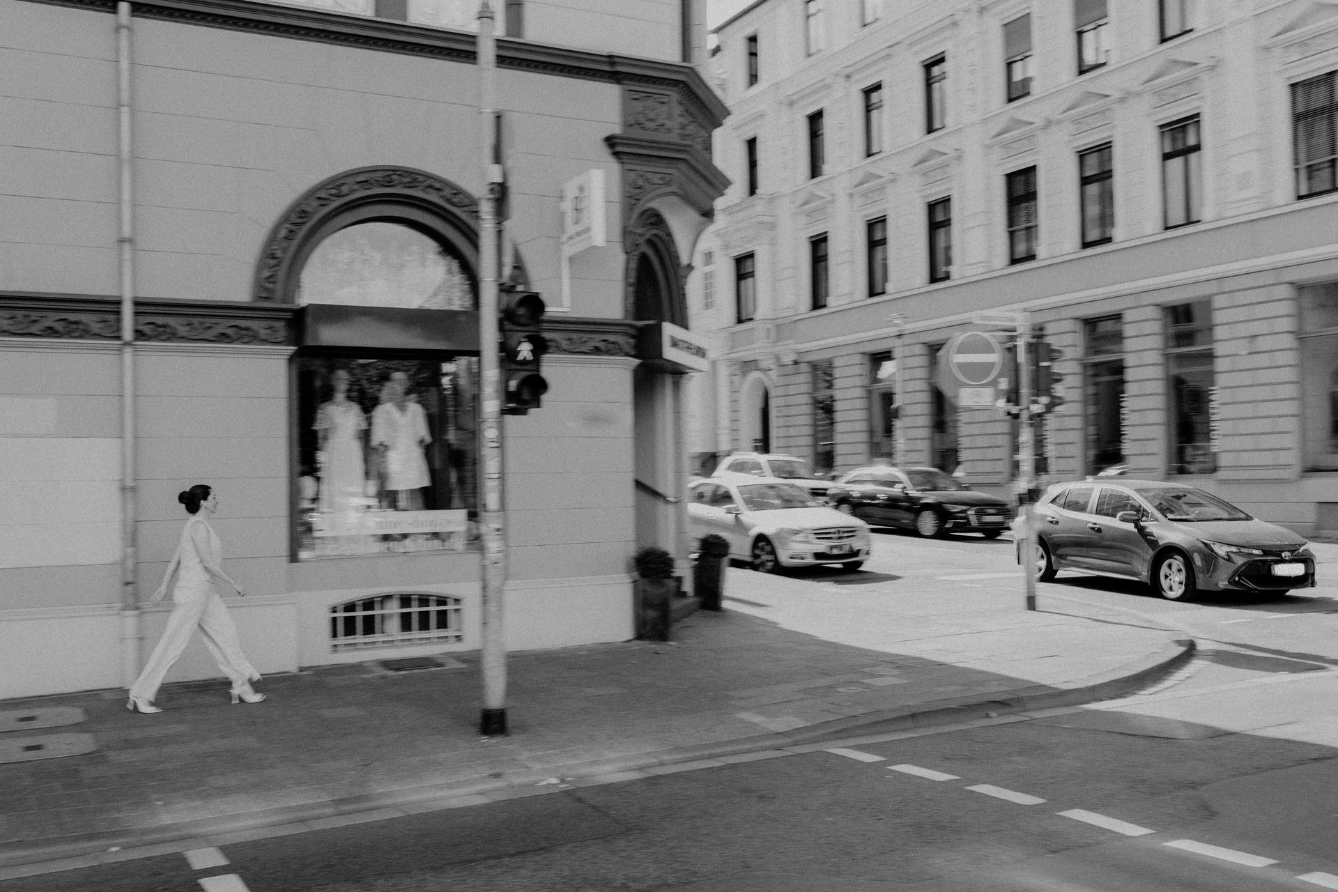 Brautfreundin Brautmode Boutique Außenfassade Gründerzeitviertel Innenstadt