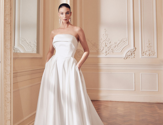 Brautfreundin Brautmode Mönchengladbach NRW Prinzessin Silhouette Ellis Bridal