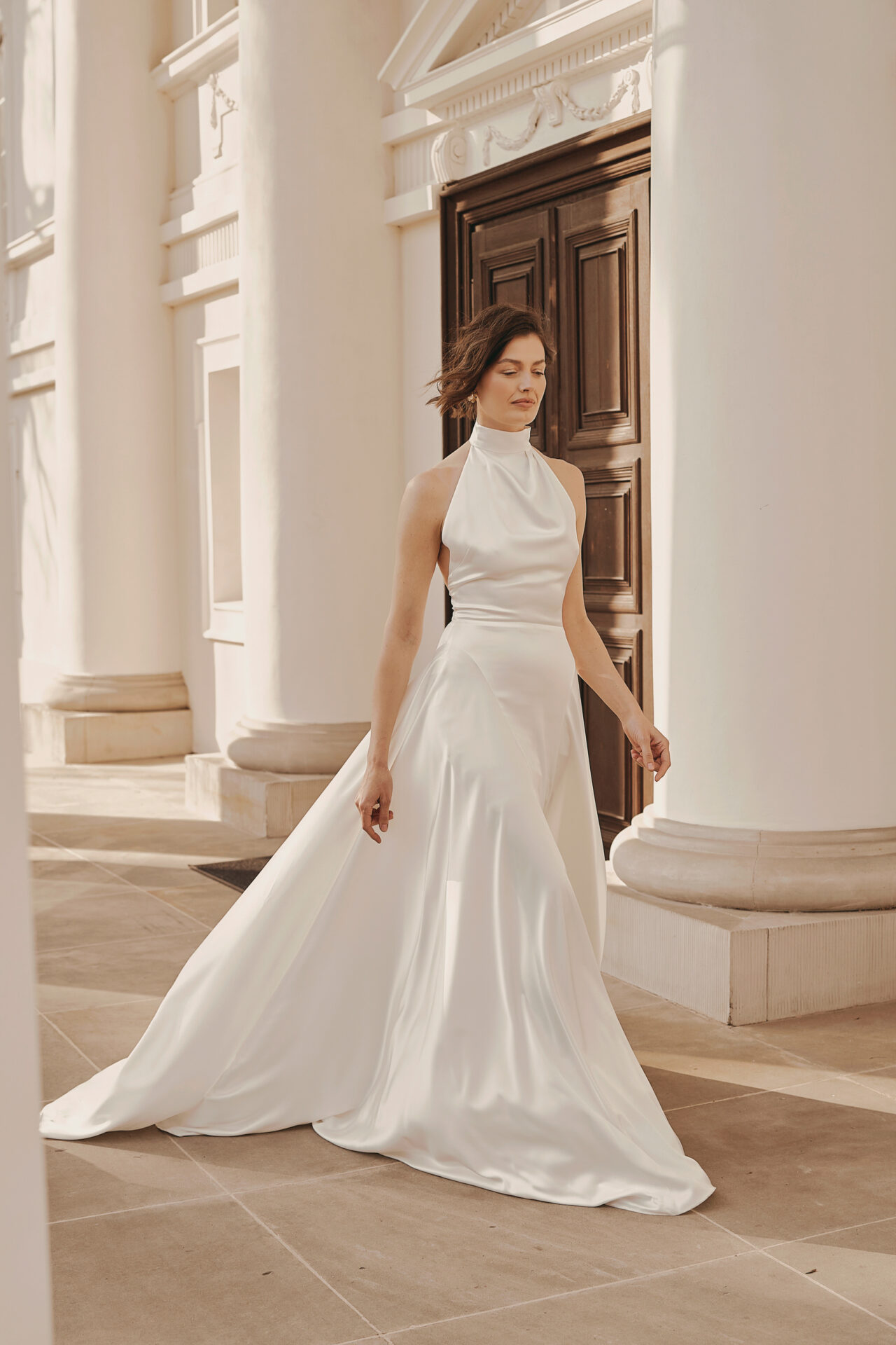 Mia Lavi 2027 Neckholderkleid Brautfreundin