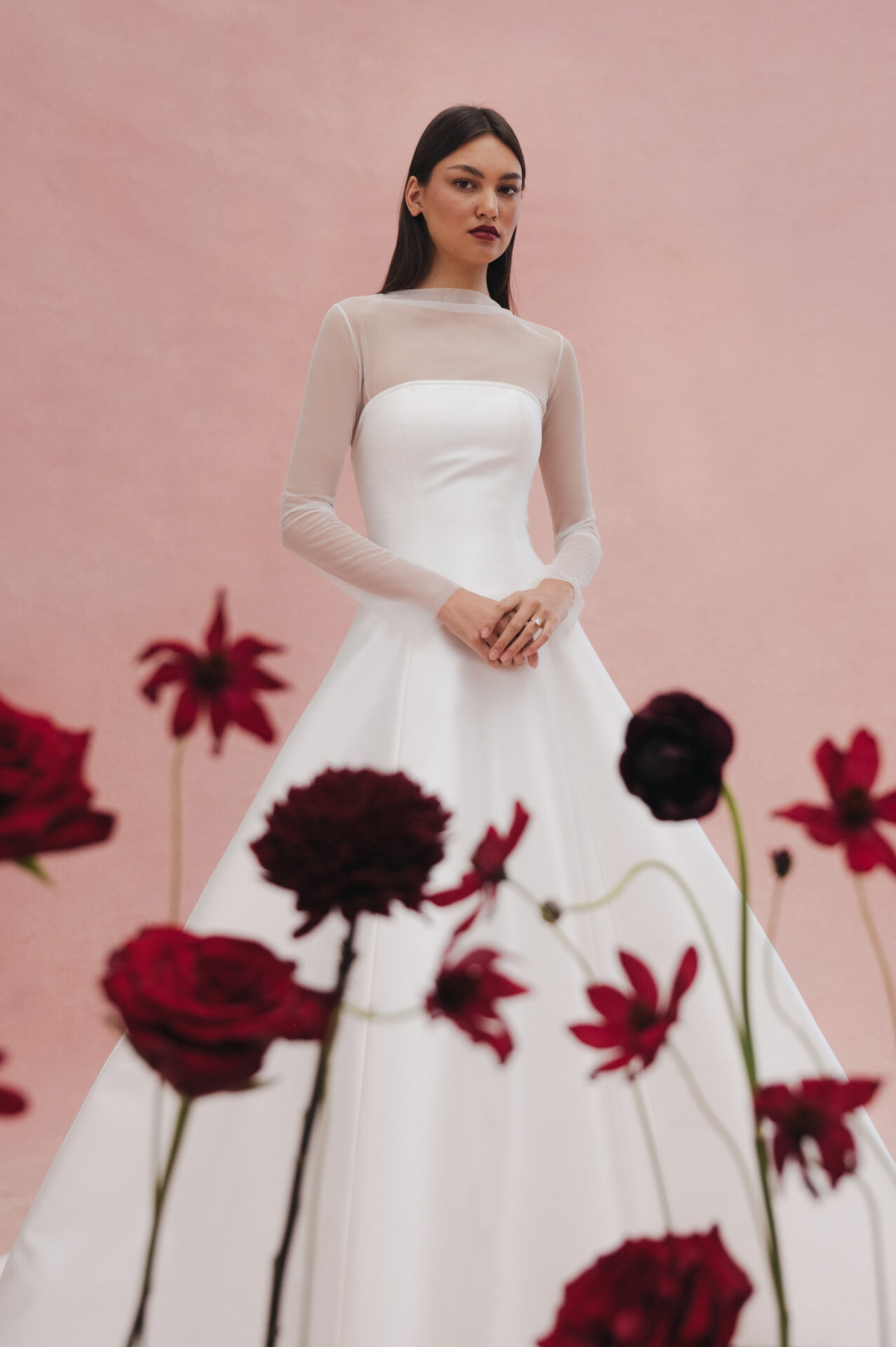 Brautkleid Jenny Yoo mit Topper Brautfreundin