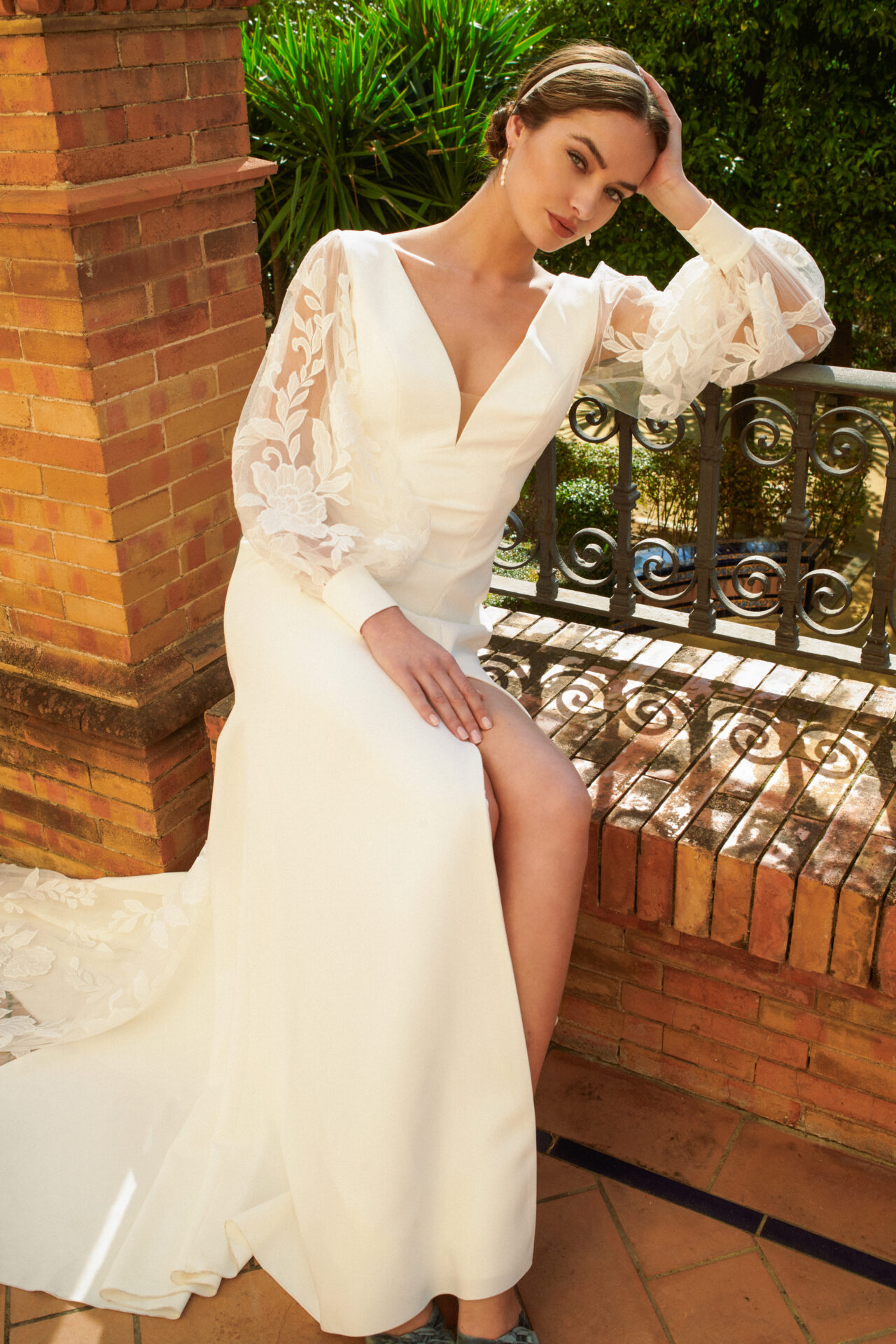 Marylise La Clusaz Boho Brautkleid